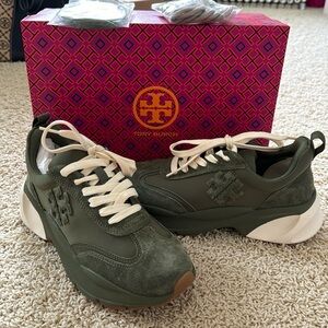 Tory Burch Good Luck Trainer Tennis Shoes